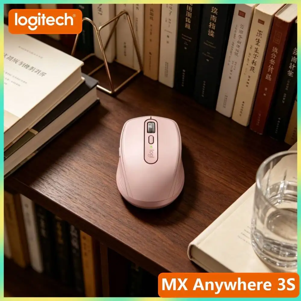 Creator MX Anywhere 3S - 8K DPI, MagSpeed Scroll, USB-C Fast Charge, Ideal for Perfume Shop Window Design & Studio Task