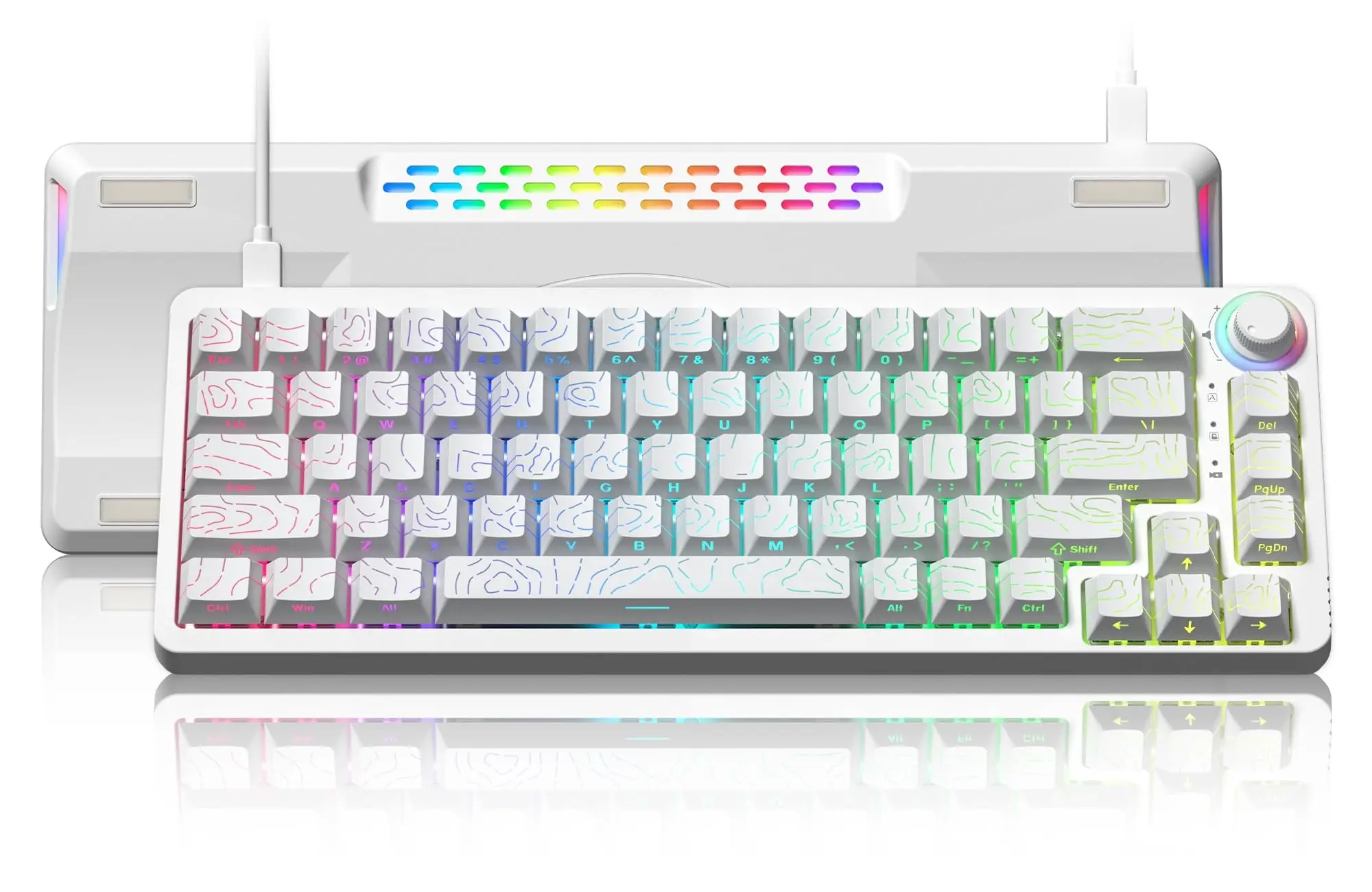 Womier M68HE PRO Mechanical Gaming Keyboard 60% Hall Effect Magnetic Trigger 8000Hz Polling Rate Keyboard for Laptop/PC Gamer