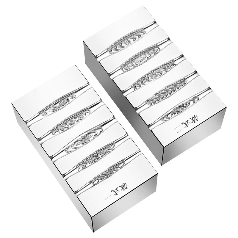 Jewelry Steel Molds Large-Bottom Ring & Earring Cavities Iron, Gold, and Silver Jewelry Embossing Molds Gold-Making Tools