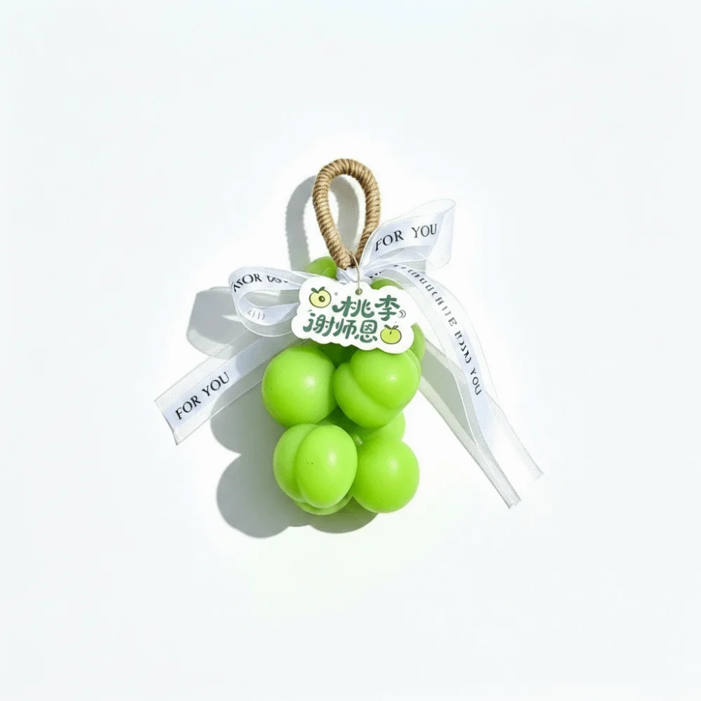 Gifts Fruit Shape Fruit Shaped Soap Handmade Ribbon Decor Essential Oil Soap Decorative Soap Soap Gift Box Bath Supplies