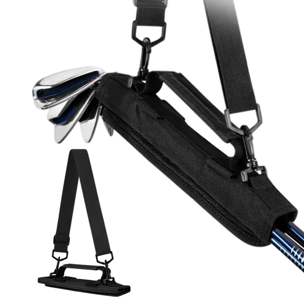 Adjustable Shoulder Strap Golf Club Bag Lightweight Polyester Golf Club Carry Bag Golf Club Carrier Bag Practice Sessions