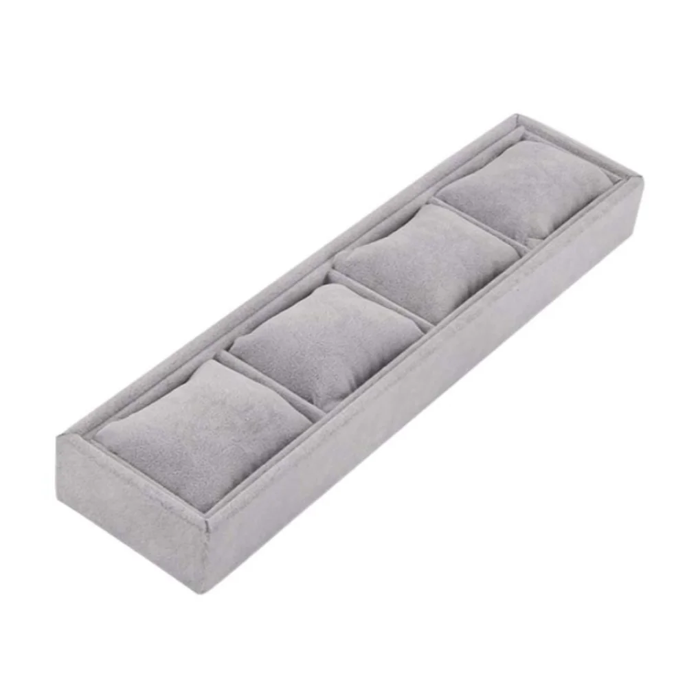 Wristwatch Case Watch Display Holder Flannelette Cloth Multifunction Jewelry Displays Case Bracelet Watch Storage Organizer