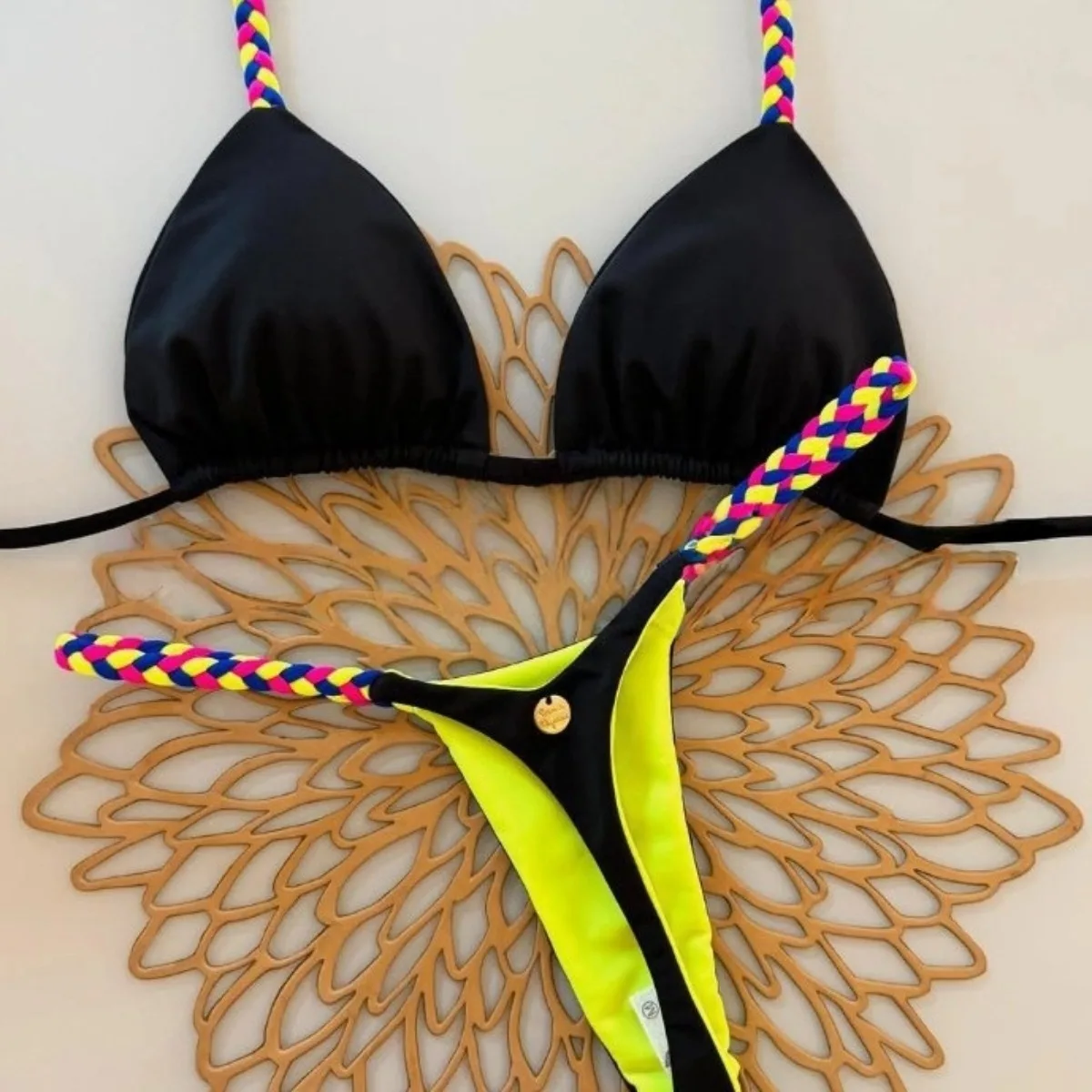 Split Women Sexy Bikini Seaside Holiday Gathering Swimwear
