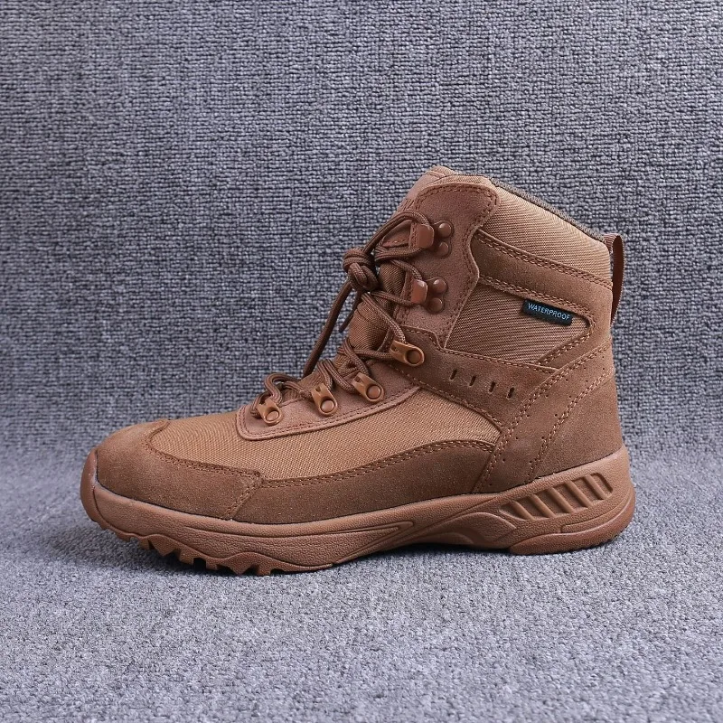 Professional Hiking Shoes For Men Brown Trekking Shoes Mens Waterproof Mountaineering Boots Man Designer Outdoor Walking Shoe