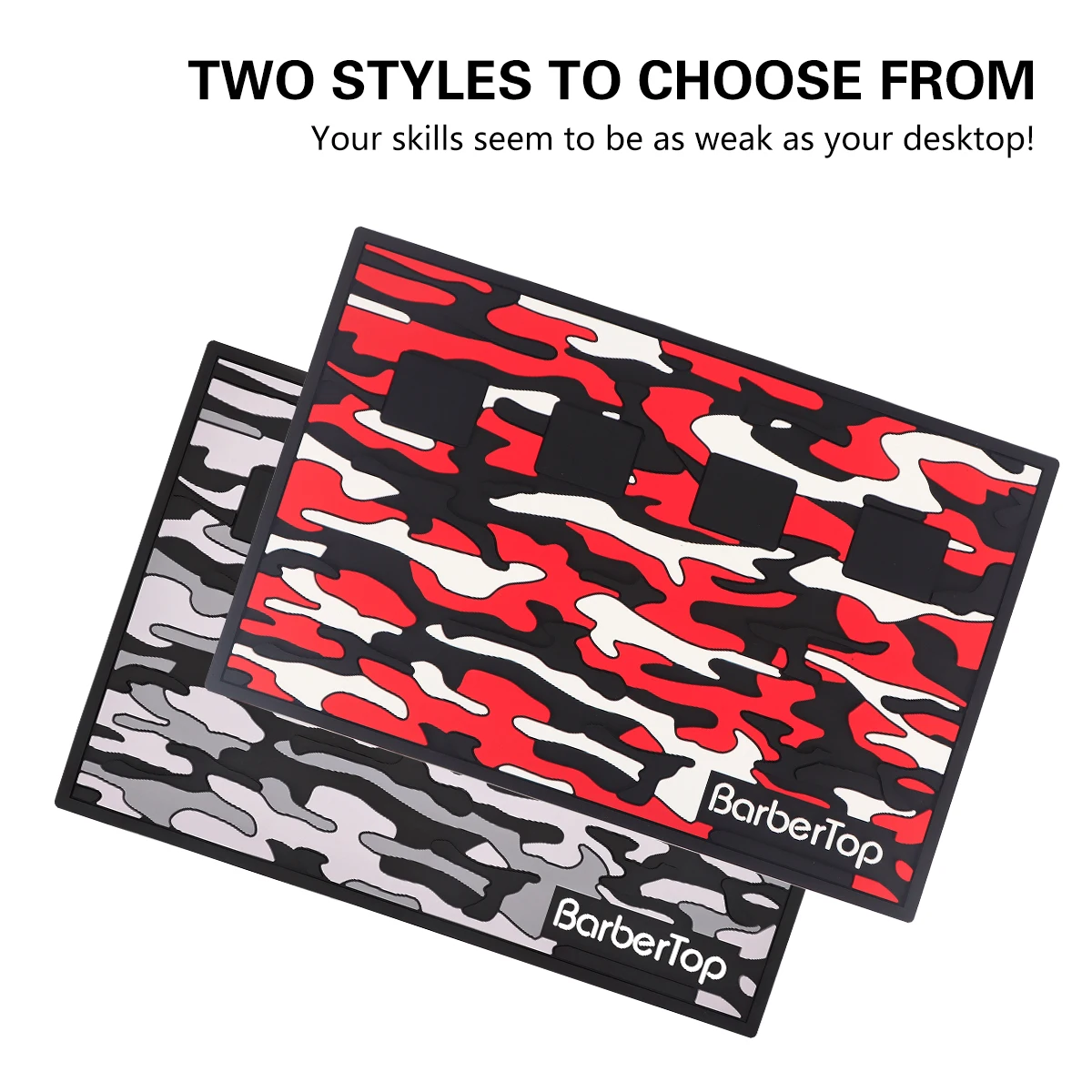 Soft Silicone Magnetic Waterproof Table Mat Hairdresser Scissor Combs Storage Cushion Barbershop Professional Tools Accessories