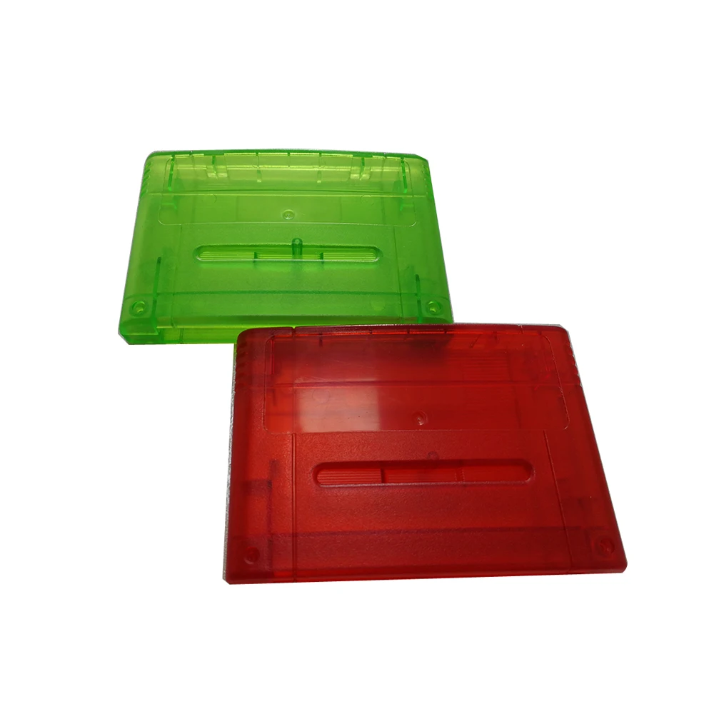 1PCS For SNES Game Card Cartridge Storage Box Protective Case EU/JP Version Games Case