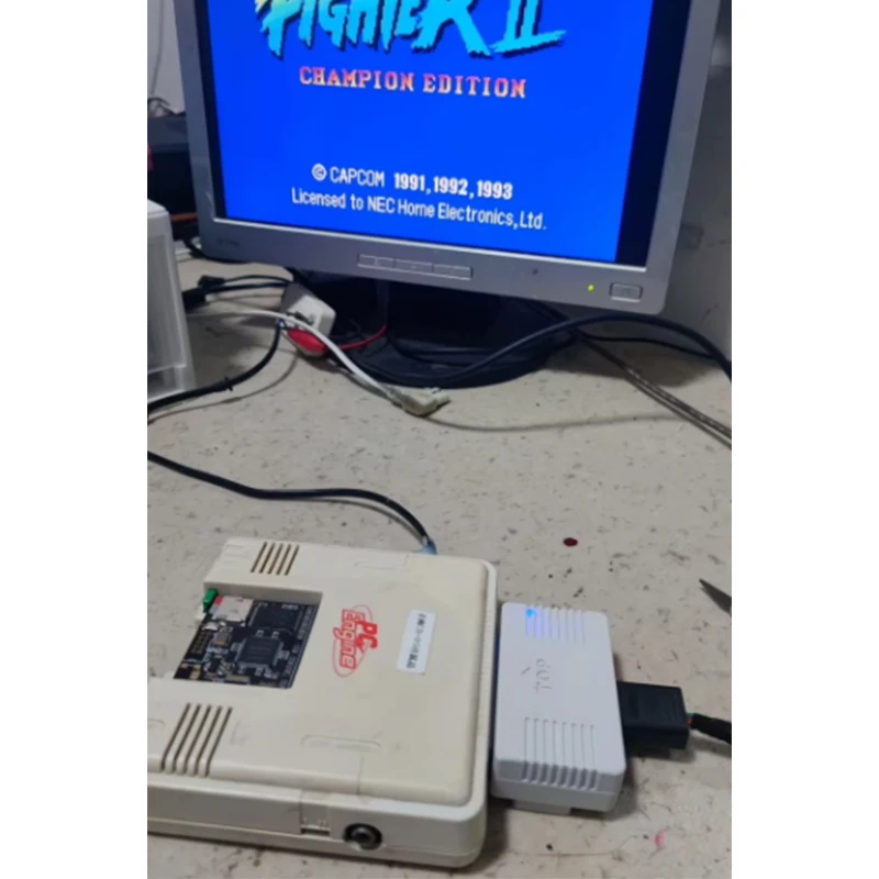 PC Engine TG Video Output EDFX Adapter SFC interface Adapter RGBS/AV Signal