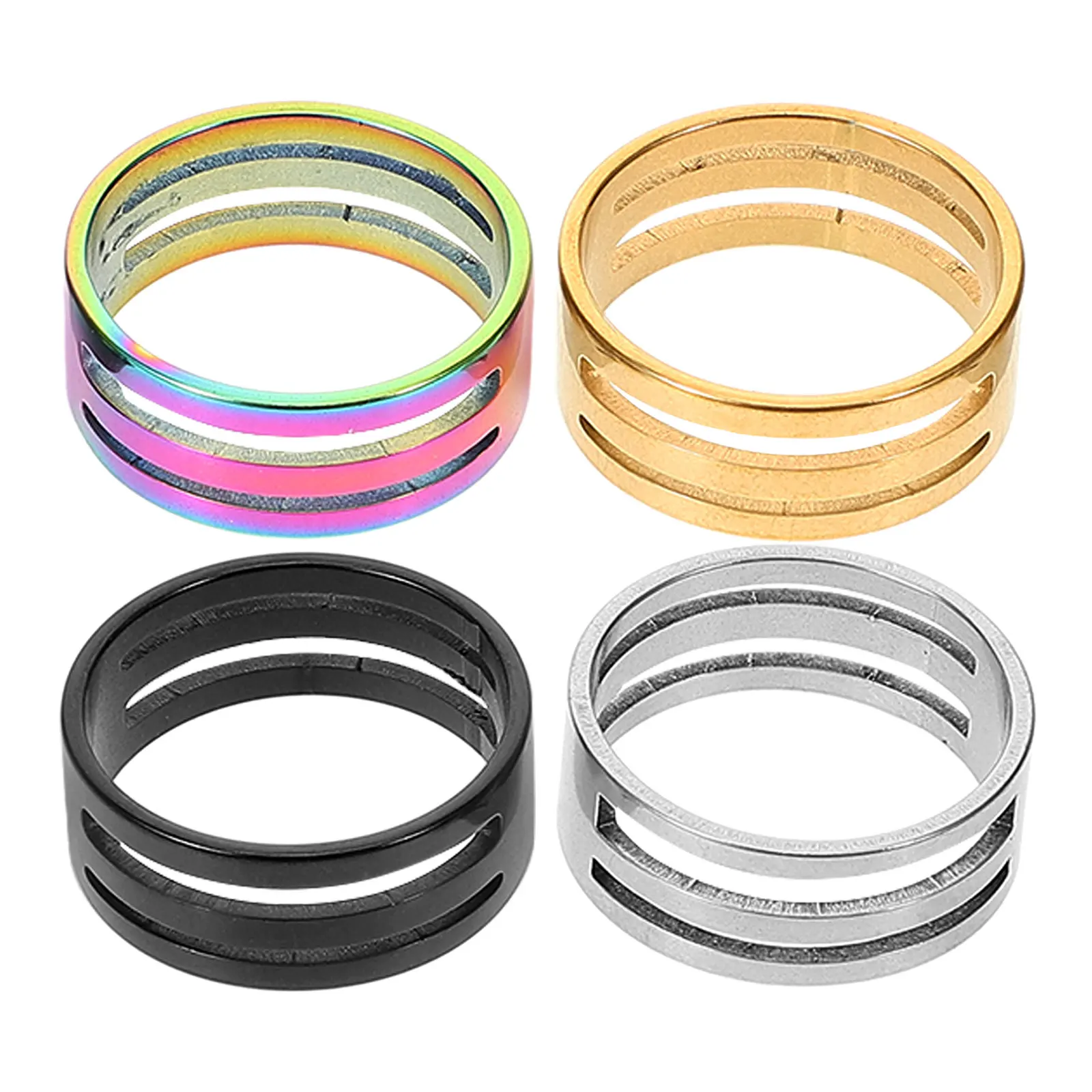 4Pcs Professional Jump Ring Opening Closing Tool Stainless Steel Jewelry Making Accessory for DIY Crafters Quick Effortless Ring