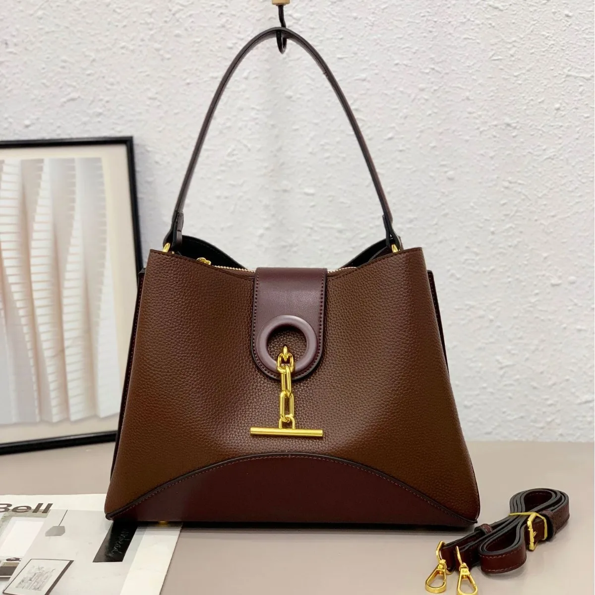 2026 Korean Premium Vintage Handbag Women's Fashion PU Leather Versatile Shoulder Crossbody Bags for Women Designer Bags Luxury