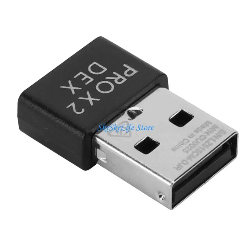 E65E USB Receiver Wireless Dongle Receiver Adapter Replacement for X SUPERLIGHT 2 DEX