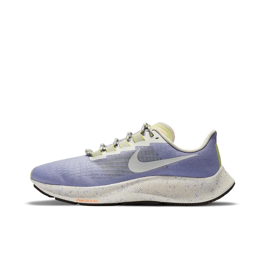Nike Pegasus 37 Running Shoes Women's Low Top White/Purple DC0838-513