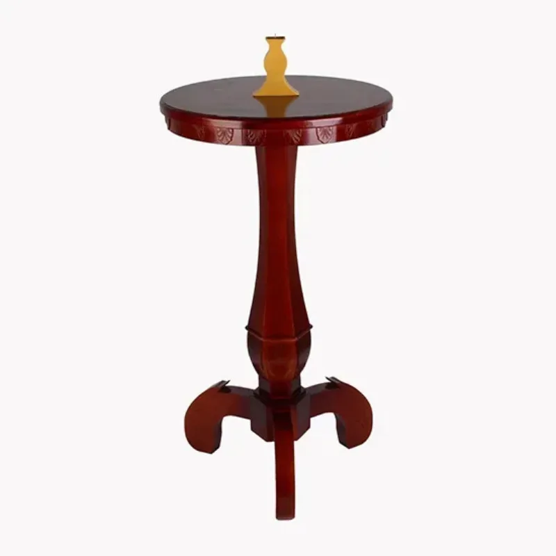 Magic Round Carved Floating Table Anti Gravity Box + Vase + Candlestick Stage Tricks Flying Table Illusion Magicians Prop