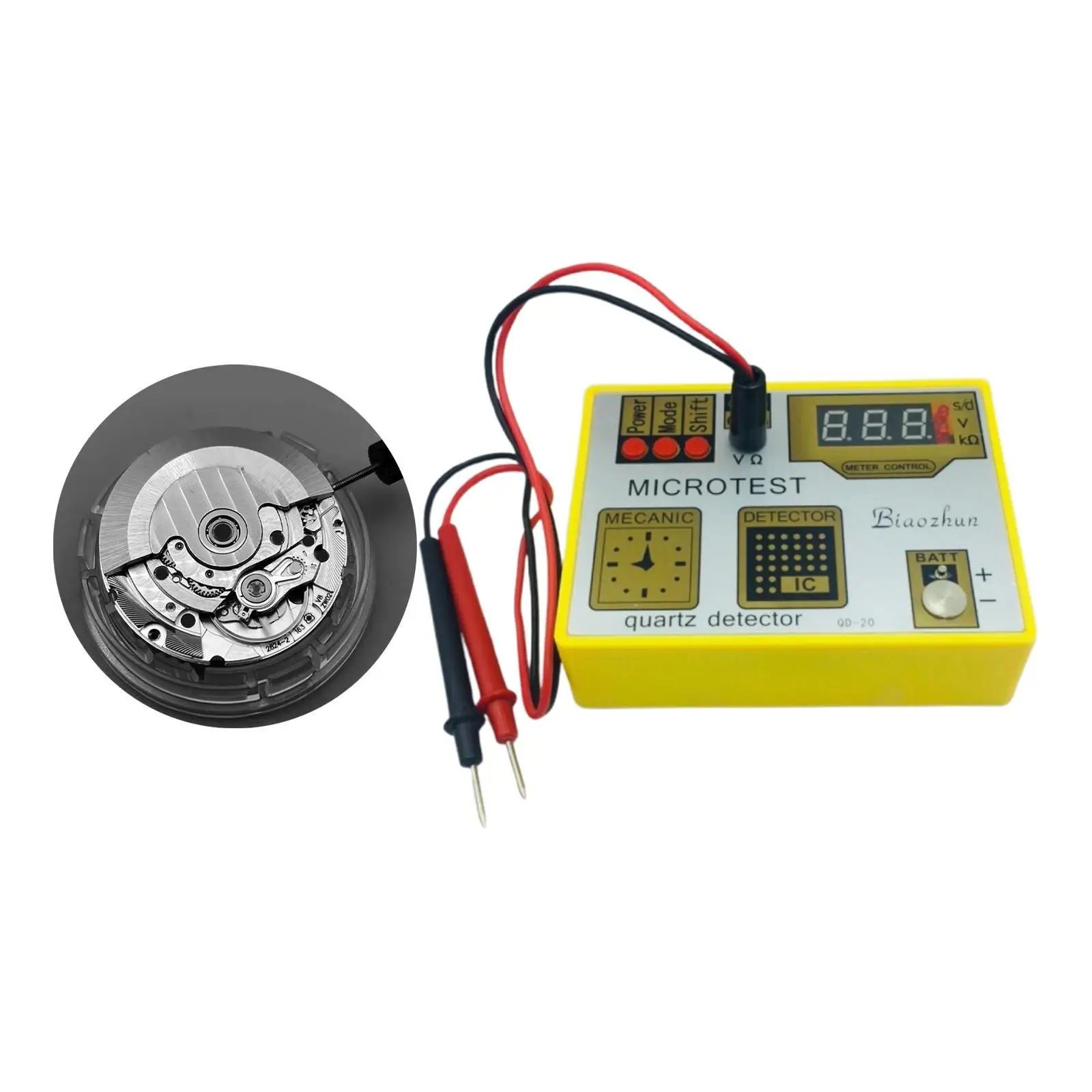 Watch Battery Measure Tester Multiuse Movement Tester Watchmaker