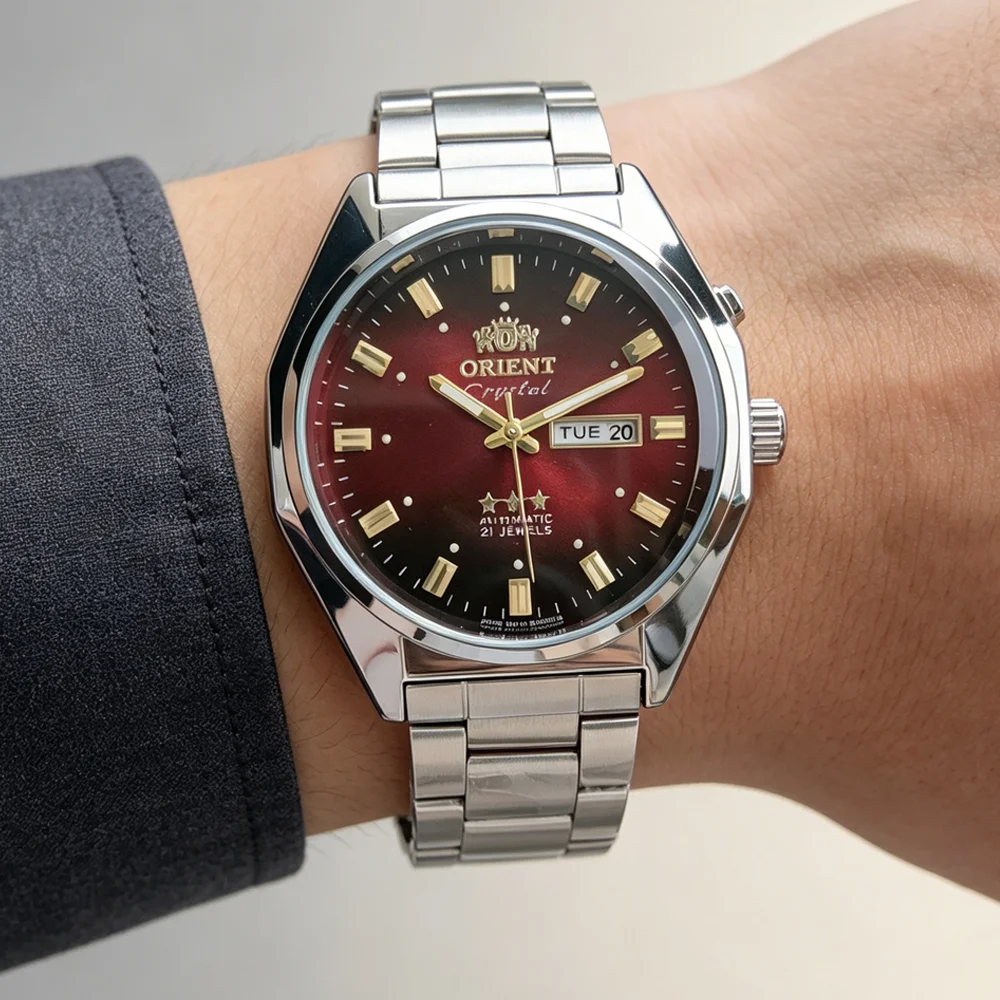 Luxury AAA Hot Orient Original Brand Quartz Watches For Mens Multifunctional Dual Calendar Week Date Fake Automatic Wristwatch
