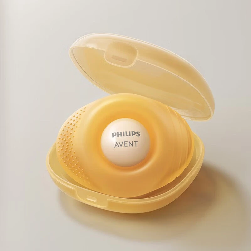 Philips Avent Cloud Elf Baby Rattle Teether Food Grade Liquid Silicone Teething Toy with Storage Box
