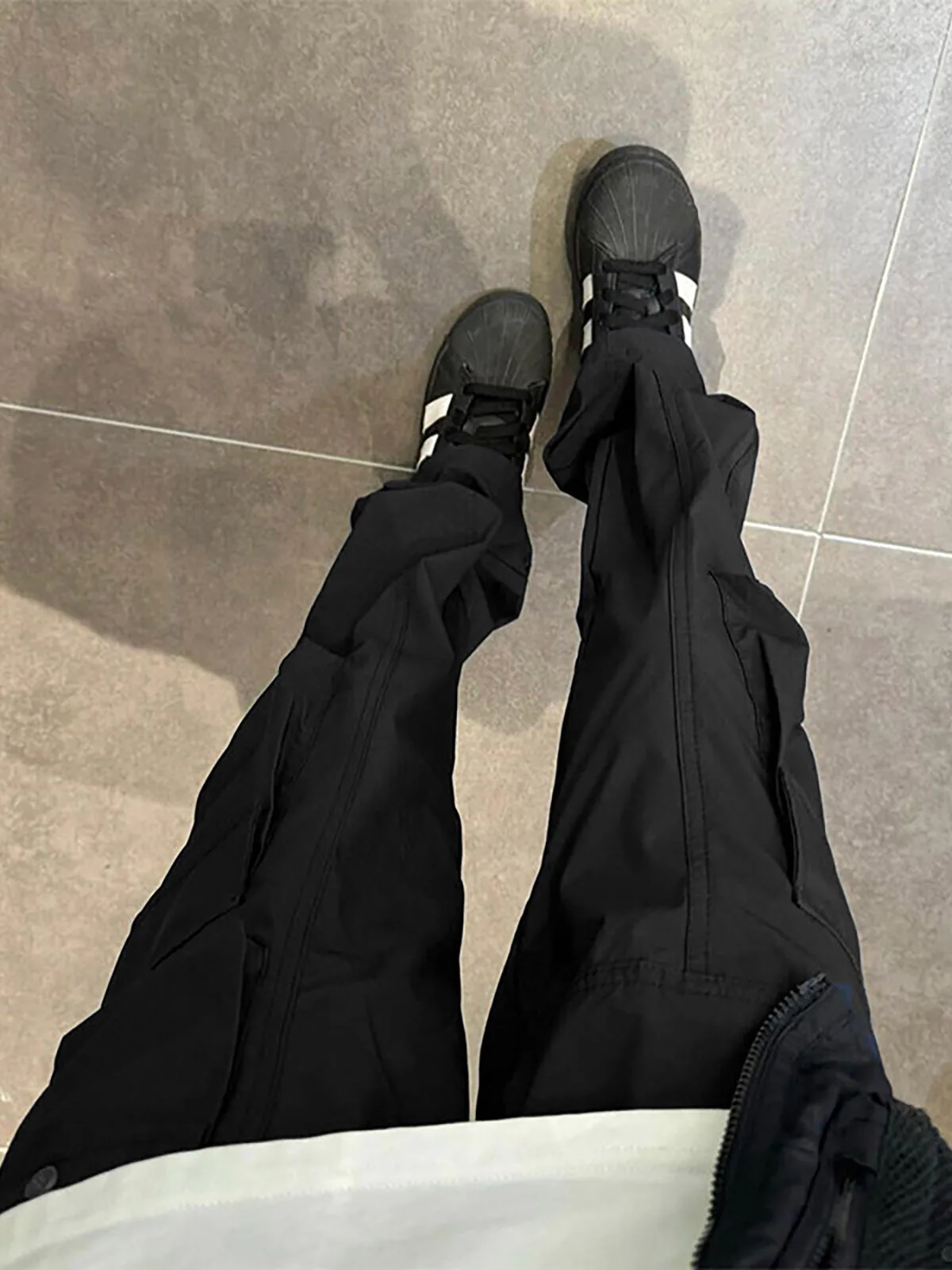 Men's Casual Straight Leg Workwear Trousers Woodcutting Bend Knife Paratrooper Style Waterproof Hiking Pants Summer Leisure