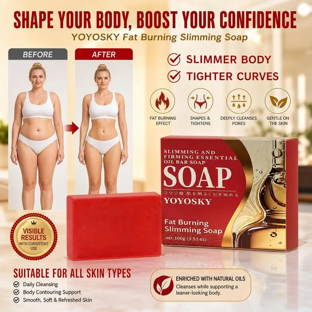 100g Slimming Special Soap for Women Firming Essential Oil Spicy Body Soap for Weight Loss And Skin Tightening