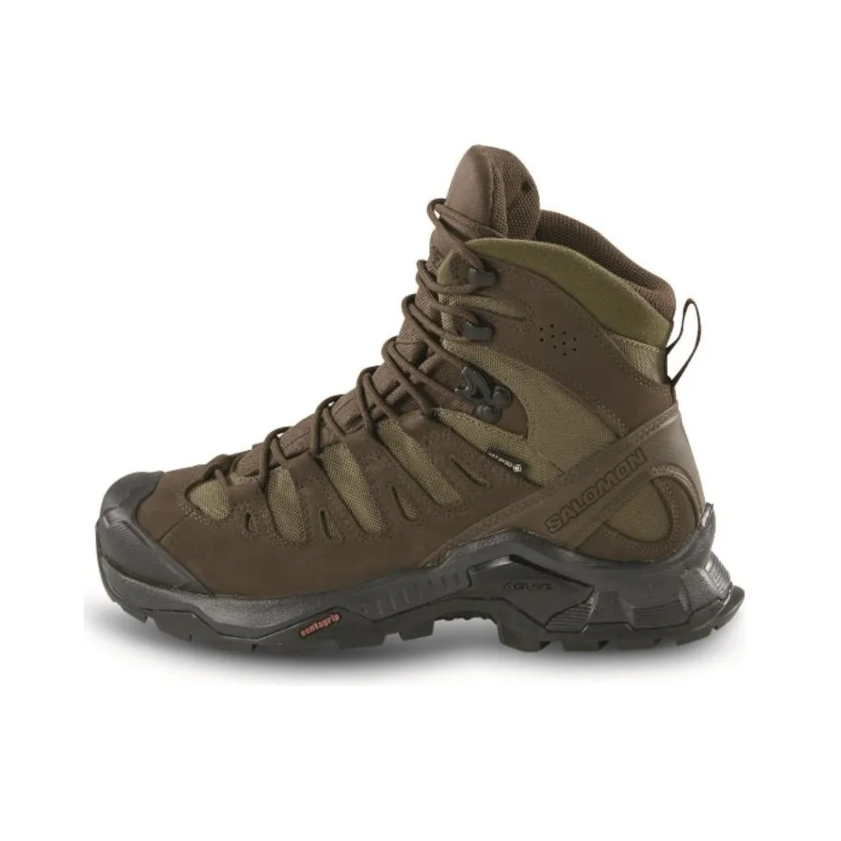 SALOMON QUEST TRACKER GORE TEX Short Mid Calf Outdoor Boots Unisex Tan