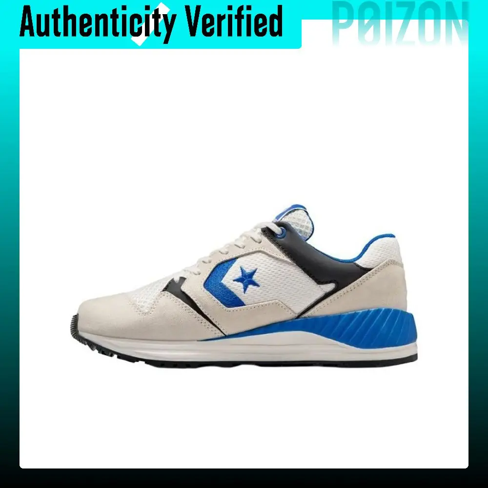 Converse WAVE TRAINER Casual Shoes Men's Low Top White Blue A12836C