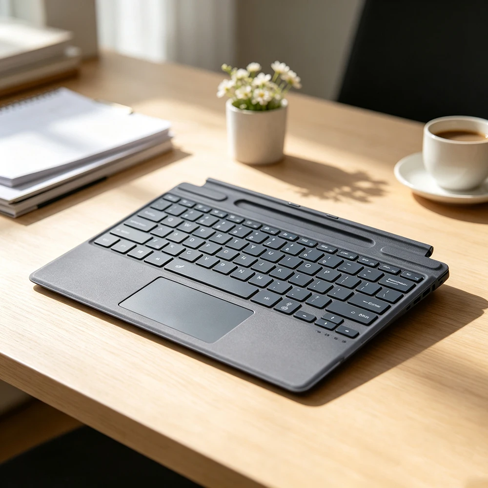 For Microsoft Surface Pro 8 / Pro X Magnetic Keyboard Type Cover Ultra Slim Wireless Tablet Keyboard with Touchpad
