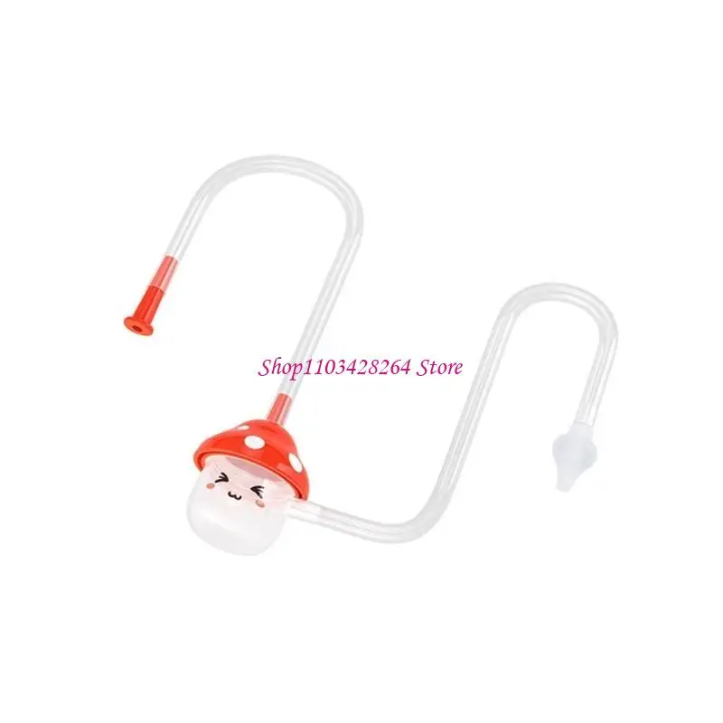 Gentle Baby Nose Cleaner with Soft Silicone Tip Travel Friendly Infant Nasal Aspirator Ergonomic for Newborns & Toddler