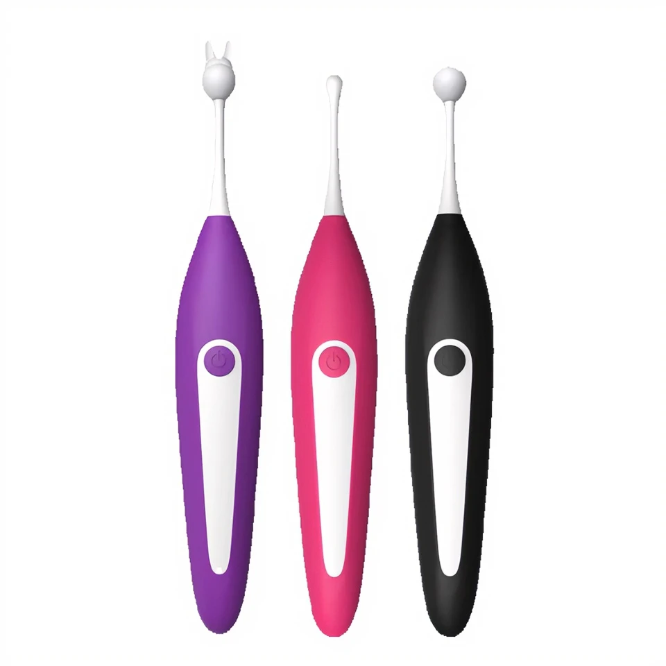 High Frequency G-spot And Clitoral Stimulator, 7 Modes, Detachable Dual Silicone Head, Adult Toy For Women And Couples