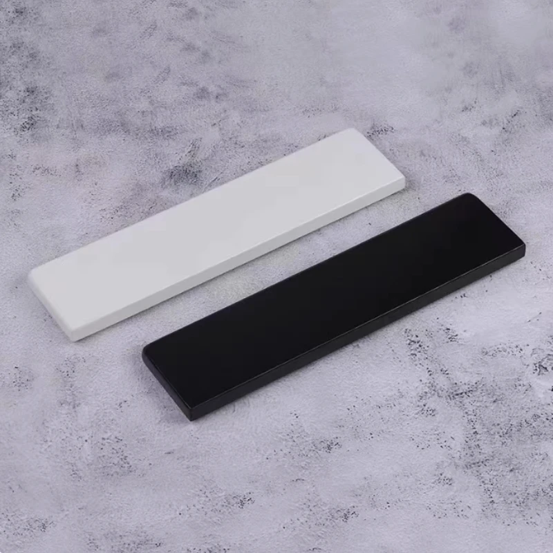 Marble Palm Rest Custom Mechanical Keyboard Black Wrist Rest Comfortable Quartz Plam Rest Keyboard Game Accessories Office Game