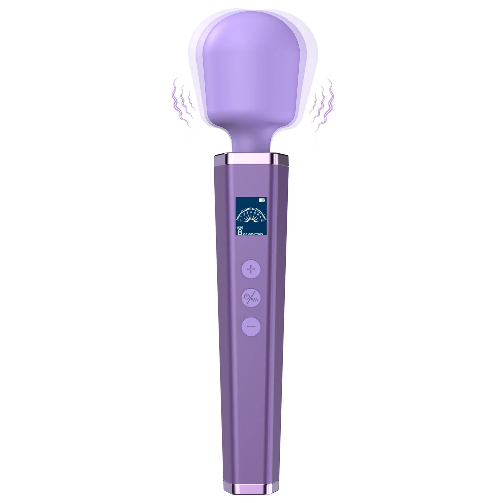 Powerful Big Magic Wand Vibrator for Women Big AV Body Massager G Spot Clitoris Stimulator USB Charging Adult Sex Toys for Adult
