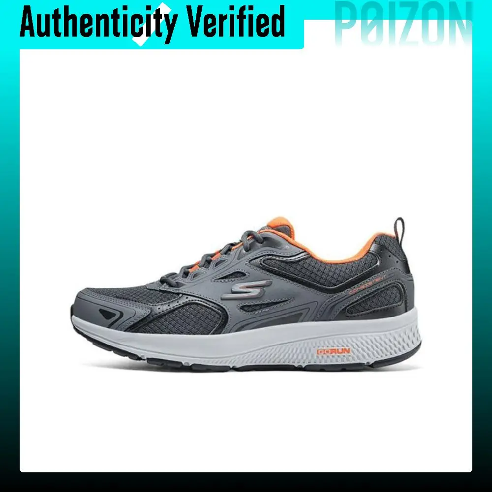 Skechers Low top Running Shoes Men's Gray Orange 220034-GYOR