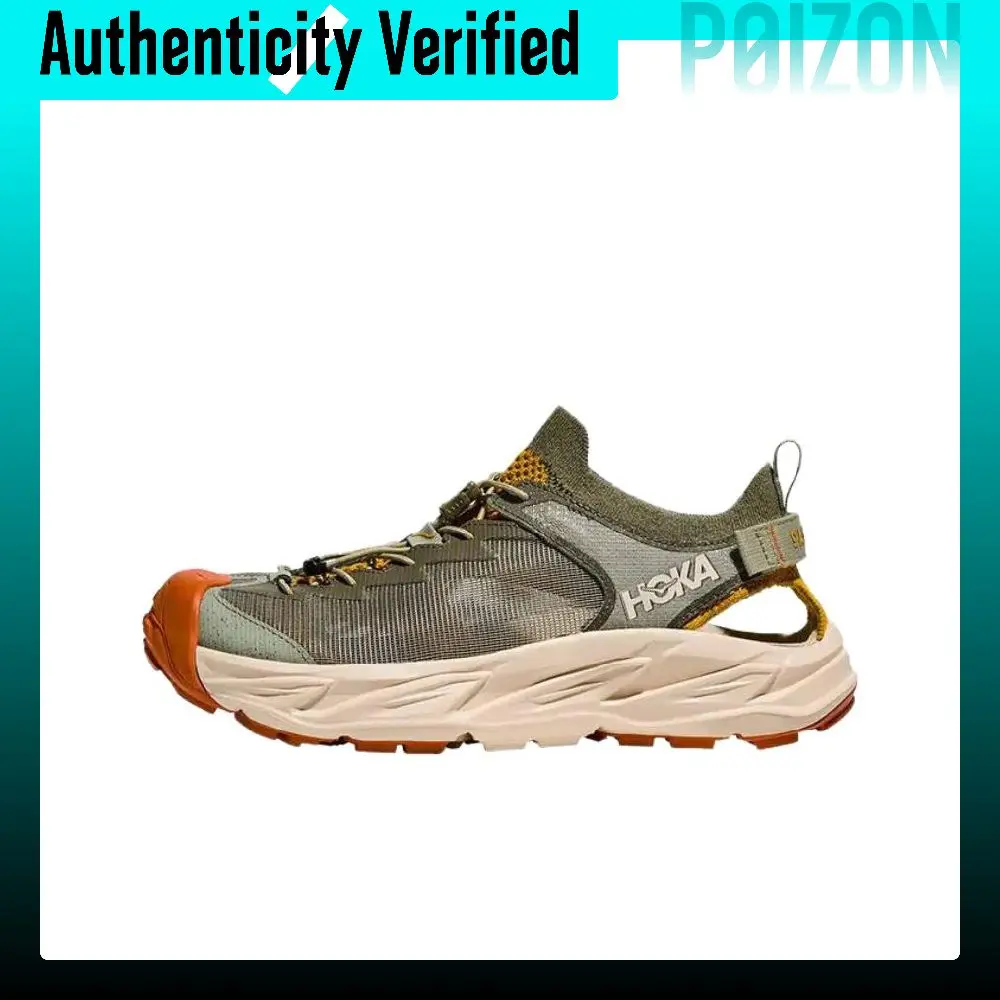 HOKA ONE ONE HOPARA 2 Fabric Slip Resistant, Abrasion Resistant, Breathable River Trekking Shoes Men's Green 1162535SSSV