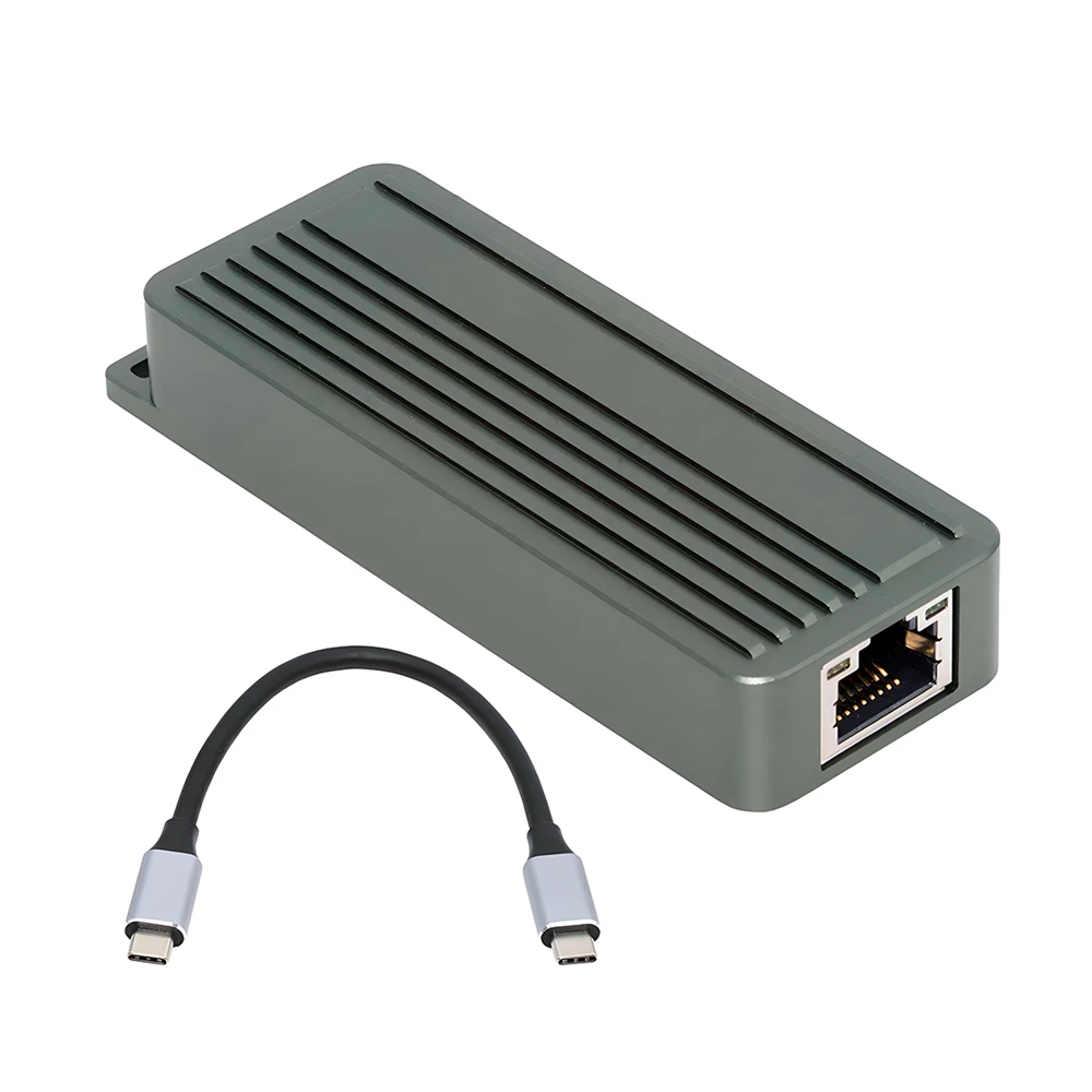 CY USB-C Type-C USB4 USB3.2 Gen2 to 10Gbps GBE Gigabit 10000Mbps 5Gbps 2.5Gbps Ethernet Network LAN Cable Adapter RTL8159