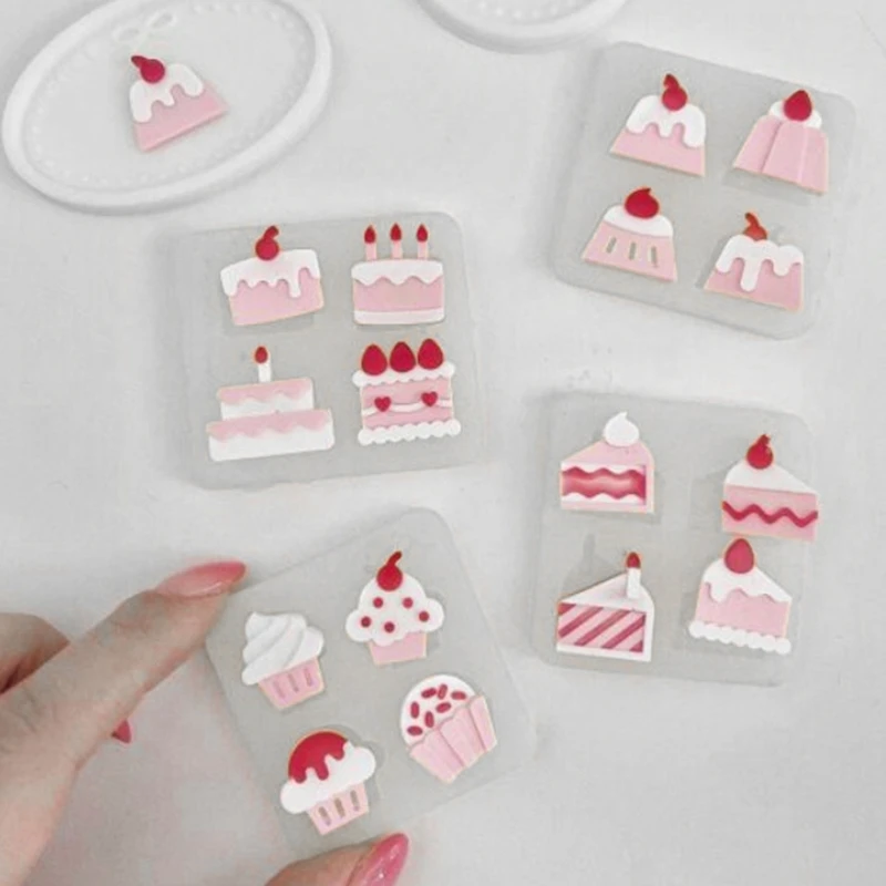 Reusable 3D Silicone Mold DIY Crackers and Snacks Molds Handmade Cake Cookie Mould Food Biscuit Bread Casting Mould
