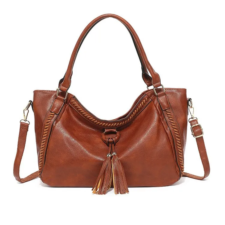 Women's Casual and Simple Handbag Large Capacity Ladies  Fashionable Crossbody Tote Bag