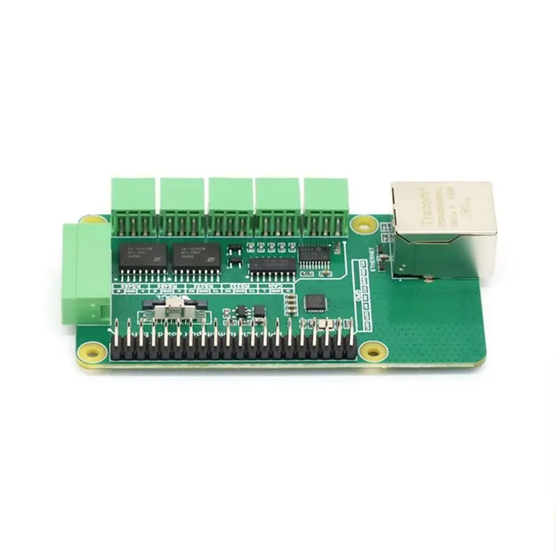 QWE-For Raspberry Pi 5 Pcie To RJ45 Gigabit Ethernet Adapter Board Pcie To Gigabit ETH Board For Raspberry Pi 5 Plug And Play