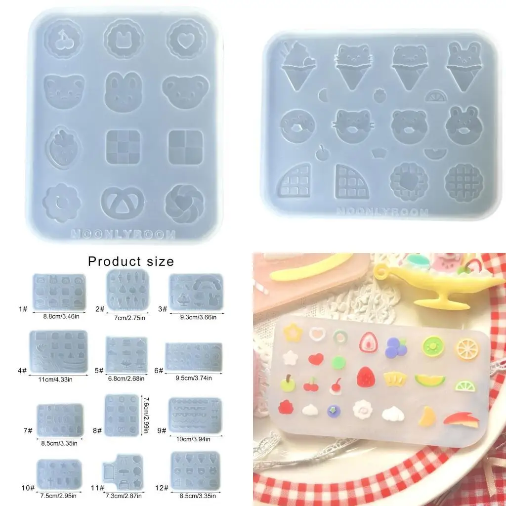  Flexible Alternative Resin Mold Practical Moulds for Creating Unique Gifts Charm