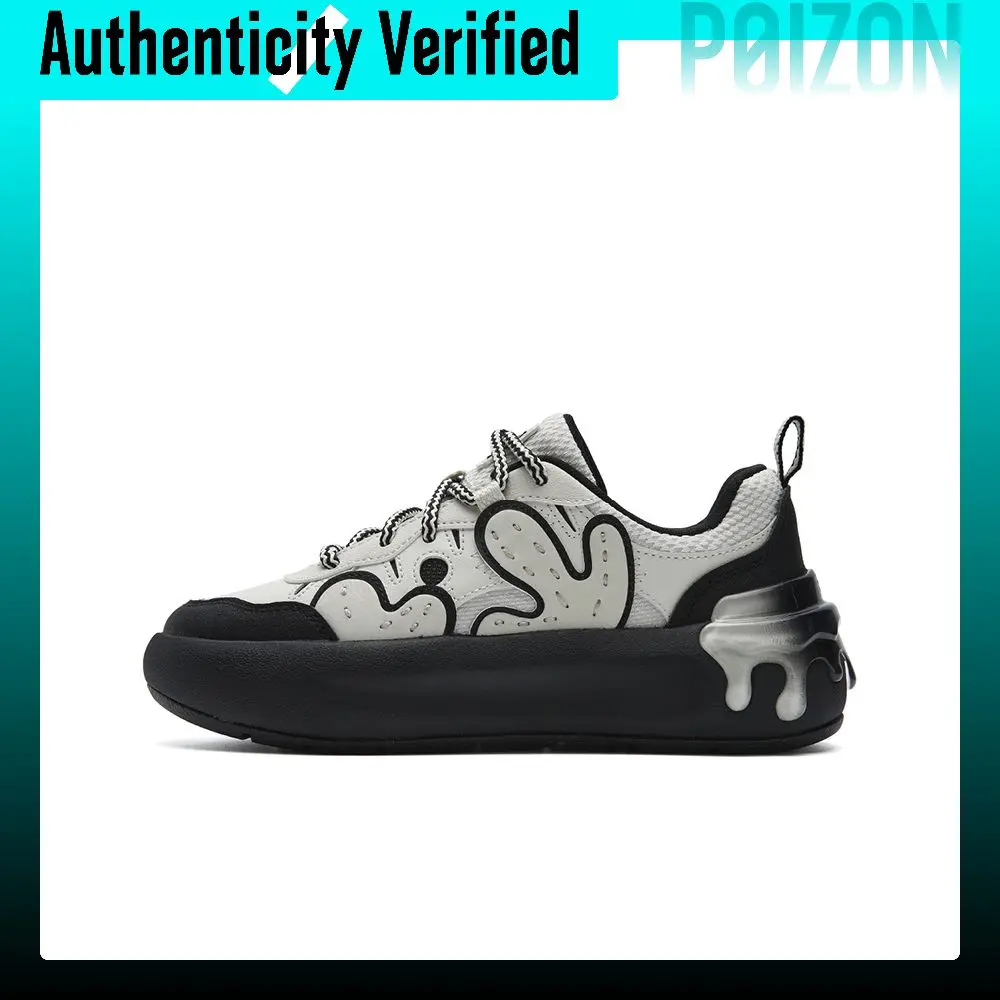 FILA CACTI Low top Skateboard Shoes Women's Gray Black F12W611208FLB