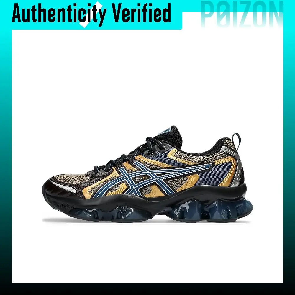 ASICS GEL-Quantum Kinetic Running Shoes Men's Low-top Blue/Yellow 1203A270-202
