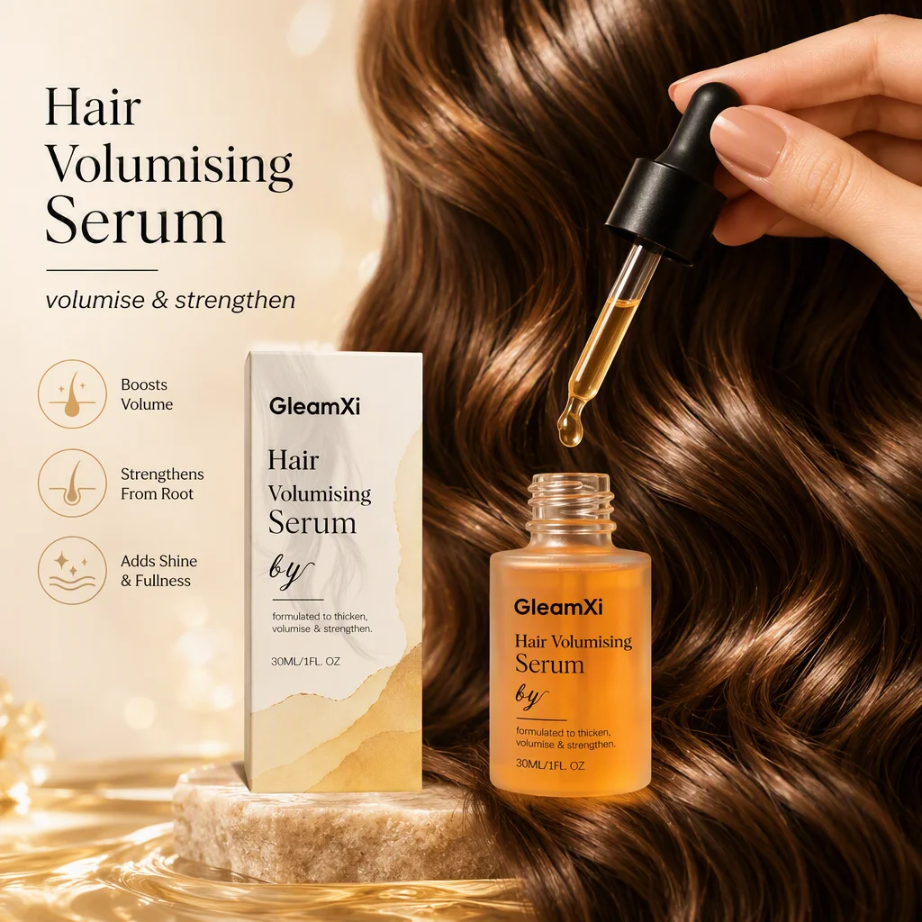 Hair Volume Serum Natural Repairing Hair Care Essence Oil Nourishing Smoothing Frizz Control Silky Shine Boosting Lightweight