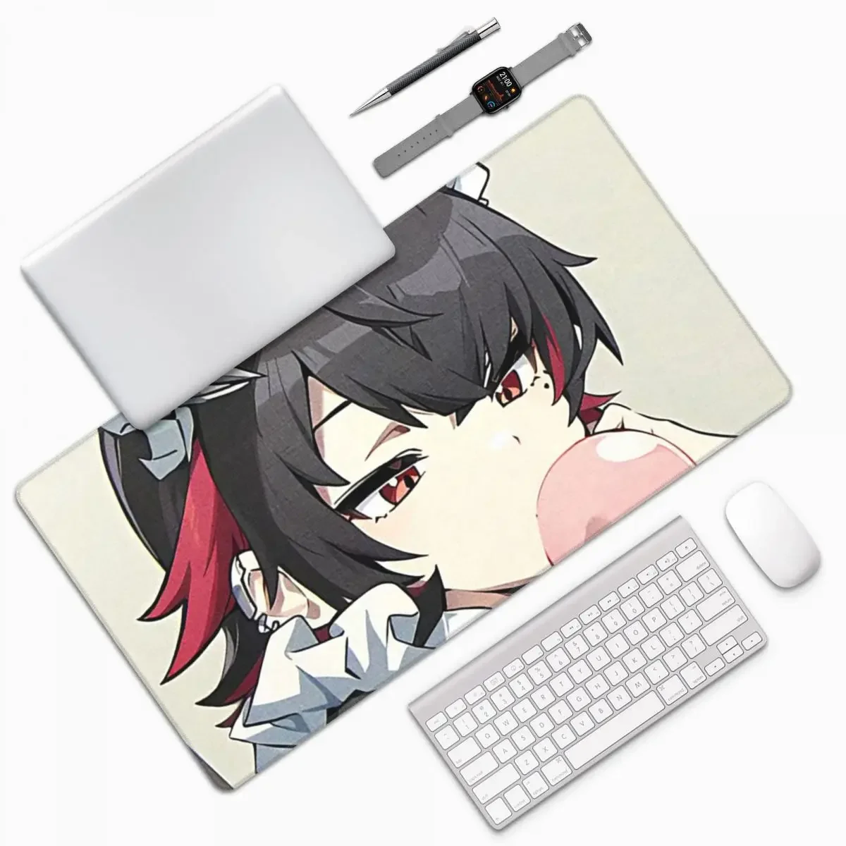 Game Zenless Zone Zero Ellen Joe Large Mouse Pad Computer Keyboard Mouse Mat Gaming PC Laptop Desk Mat Office Accessories Table