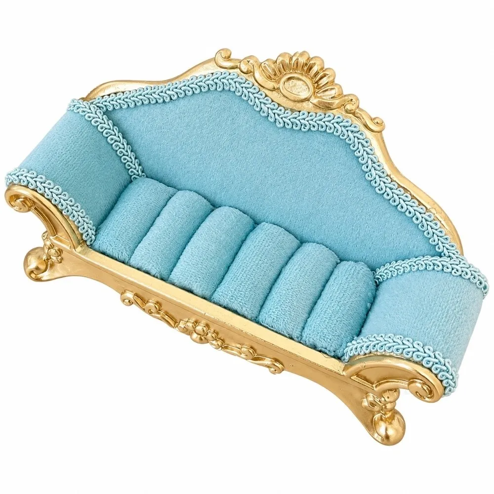 Sofa Shape Jewelry Display Stand Fairytale Charm Decorative Rings Holder Creative Space Saving Charm Jewelry Rack Stand