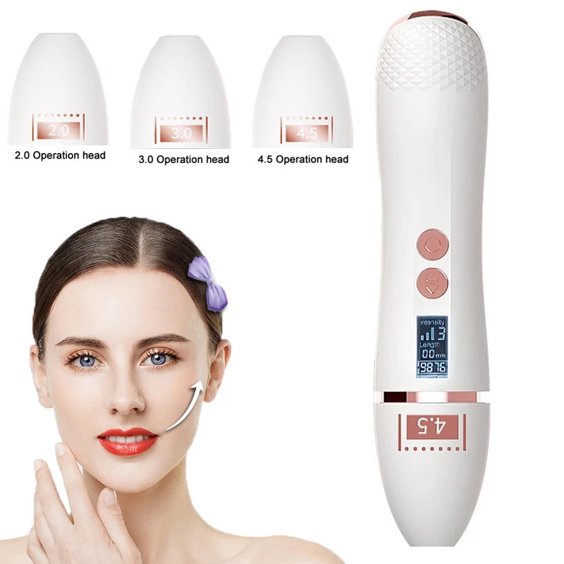 New 7D Mini Hifu Ultrasonic Face Lifting Massager Anti-Aging Skin Tightening Wrinkle Removal Eye Care Beauty Device For Home SPA