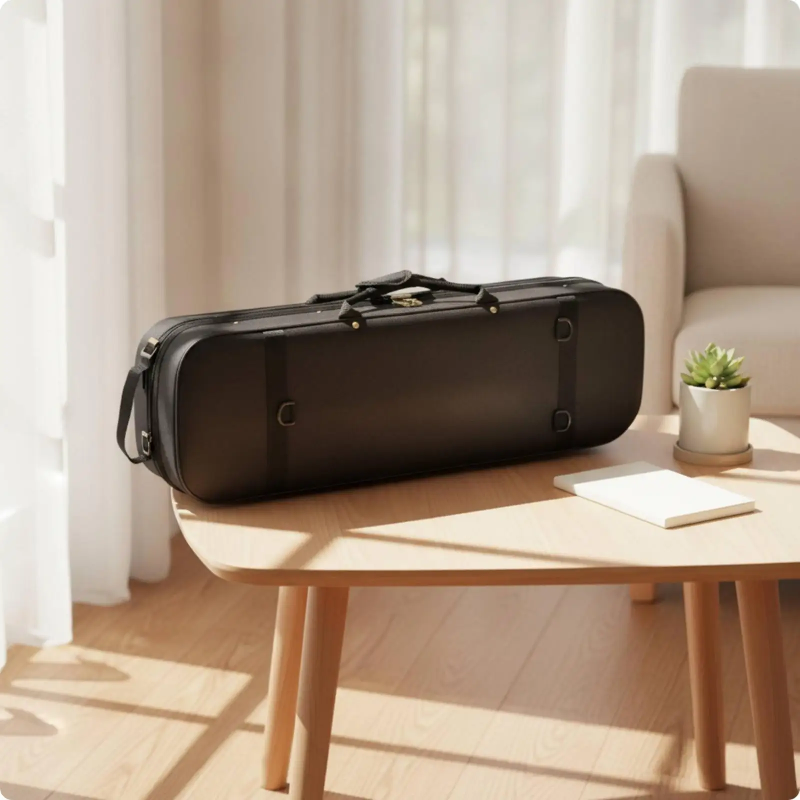 Violin Case with Shoulder Straps | rigid, Adjustable, for Rehearsals