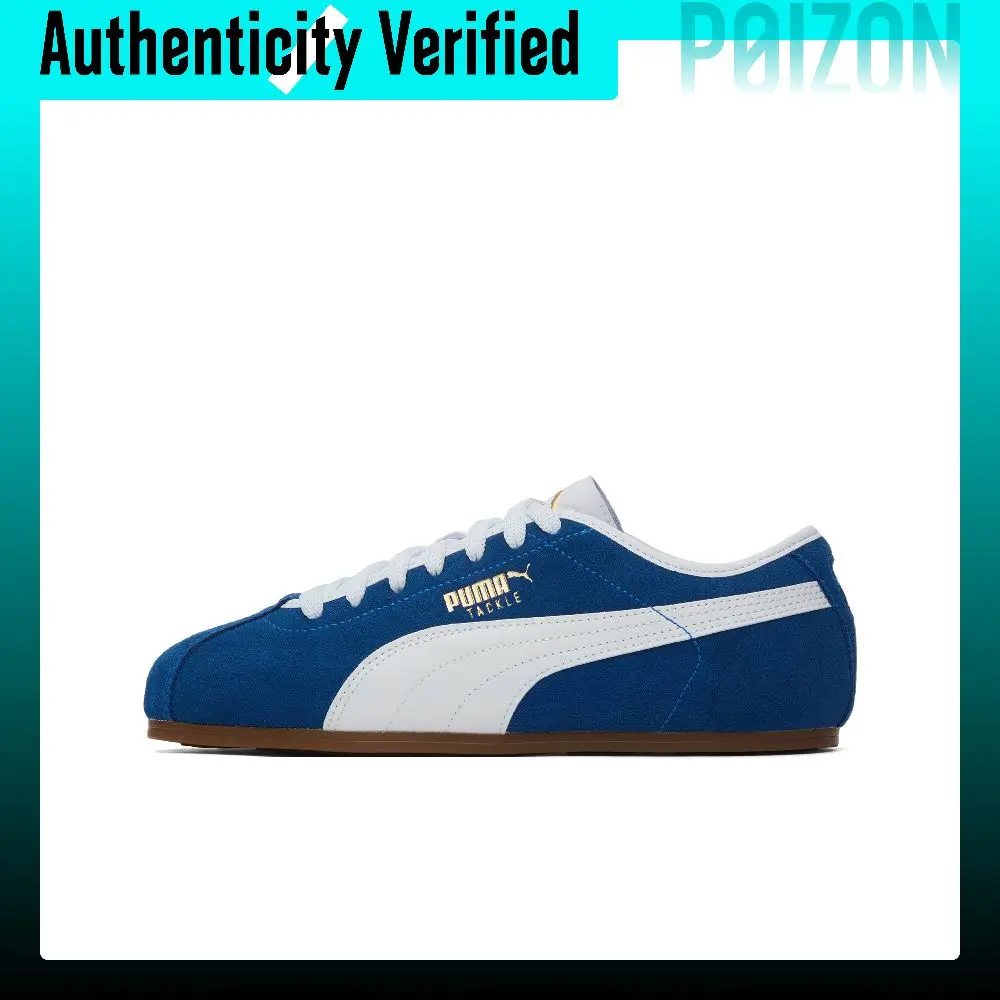 PUMA Tackle Coverage Support Lightweight Low top Casual Shoes Unisex Blue 404456-02