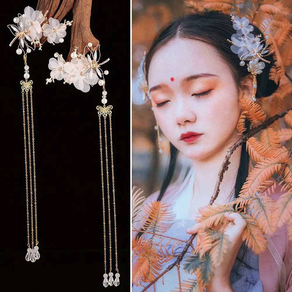 Elegant Hairpin Hairgrip Styling Tools Headwear Long Tassel Jewelry Hair  Styling Accessories Hair Clip Fashion Accessories