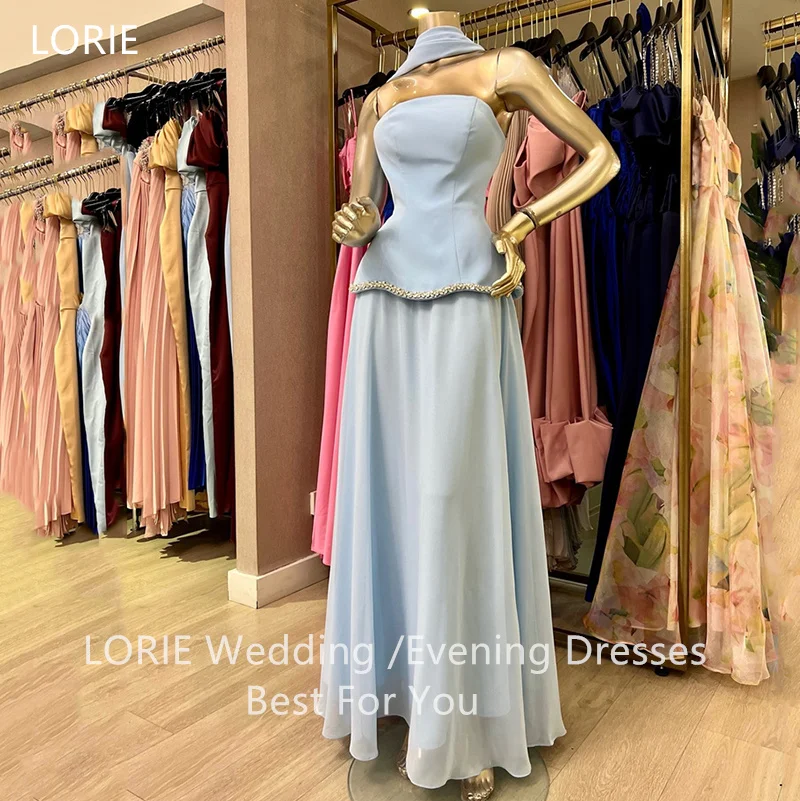 LORIE Waist Suit Party Dresses Women Evening Elegant Sleeveless With drill Prom Dress Ankle-Length Prom Gowns 2025 Customized