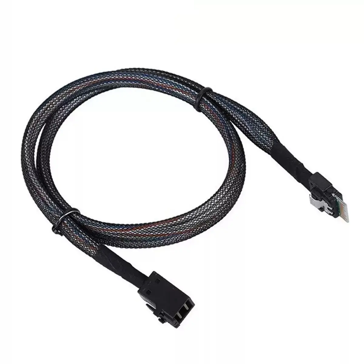 618 Mega Sale PCI-E NGFF NVMe Extension Cable M.2 to PCIe X4 M-Key Male to Female Extension Cable SFF-8654 1M