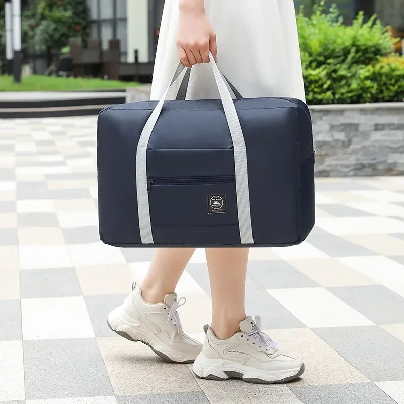 Foldable Travel Duffel Bag for Airlines Carry on Bag for Women and Girls Lightweight Large Capacity Sports Weekend Trip Overnigh