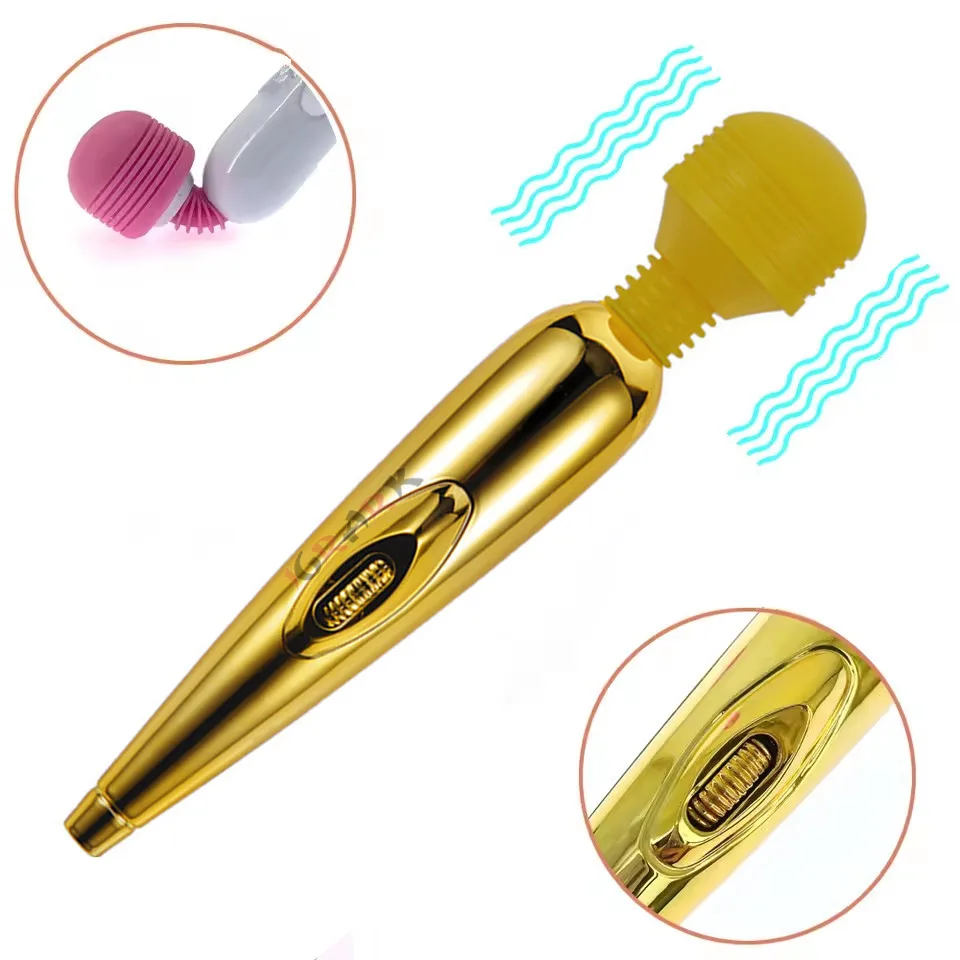 10 Speeds Powerful Vibrators Body Massager AV Stick Female Vagina Clitoris Stimulator Erotic Sex Toys for Women 18+ Masturbation