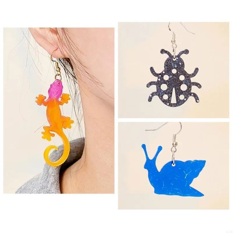  Durable Epoxy Resin Molds Keychain Pendant Mold Animal Pendant Jewelry Mould DIY