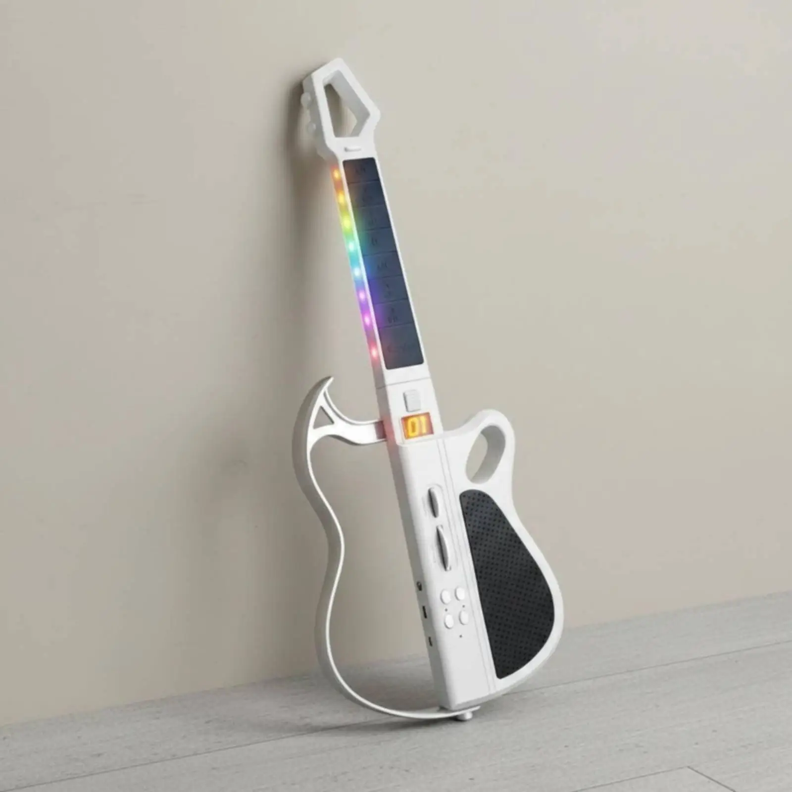 Children Foldable Music D Foldable Electronic Guitar Mini Bluetooth Music Player Signature Guitar Youth for Travel Activities